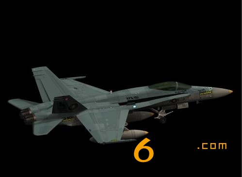 广阳f-18飞机